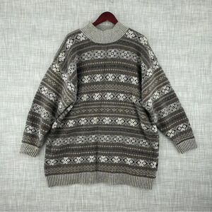 The Alpine Collection Women's Size 22/24 Lambswool Angora Blend sweater 0524